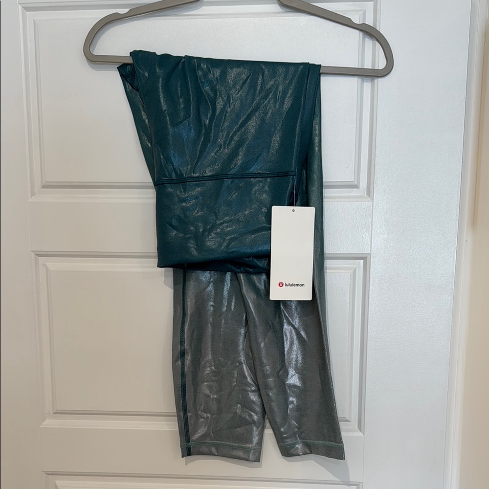 Lululemon Wunder Train 25” Foiled NWT Size 14